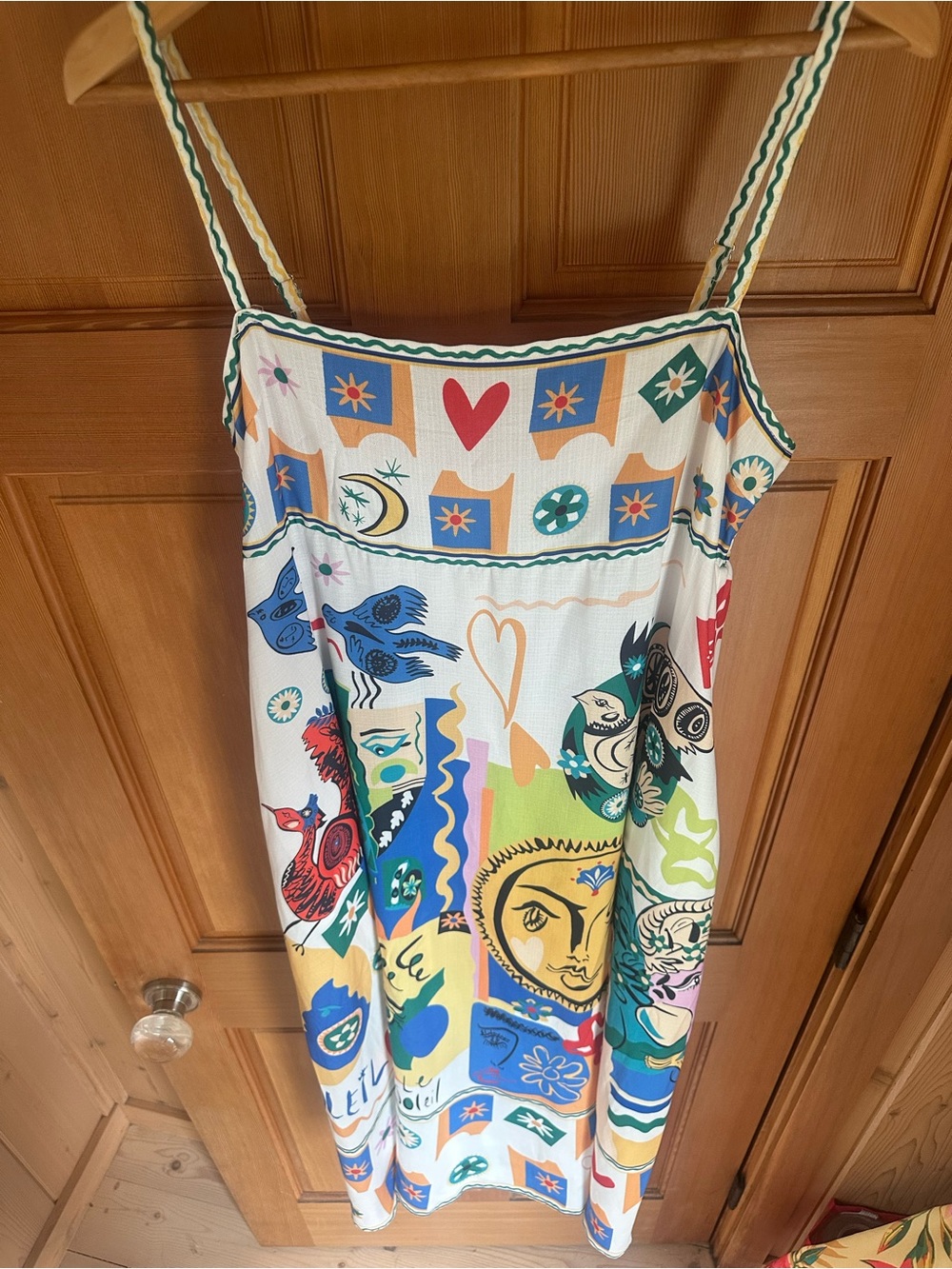 Colorful Art Matisse Style Maxi Dress